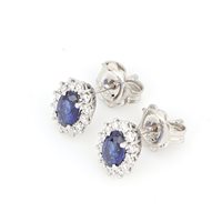 Ohrringe Zorzan Gioielli Dame in Weißgold Zaffiro 0.94 Ct ORPZ2502 - ORPZ2502